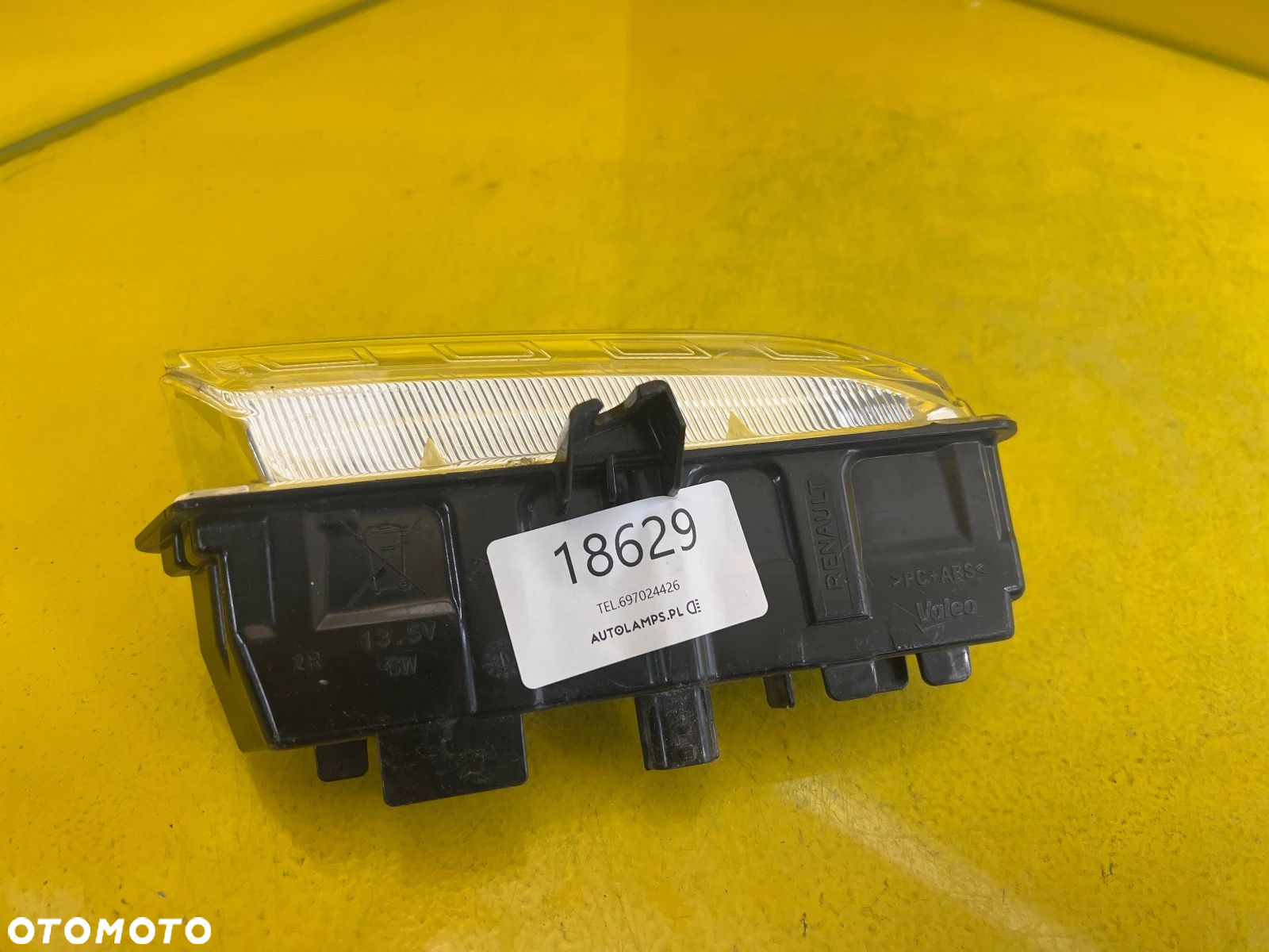 RENAULT CLIO 12- CAPTURE 13- HALOGEN LAMPA PRAWA - 2