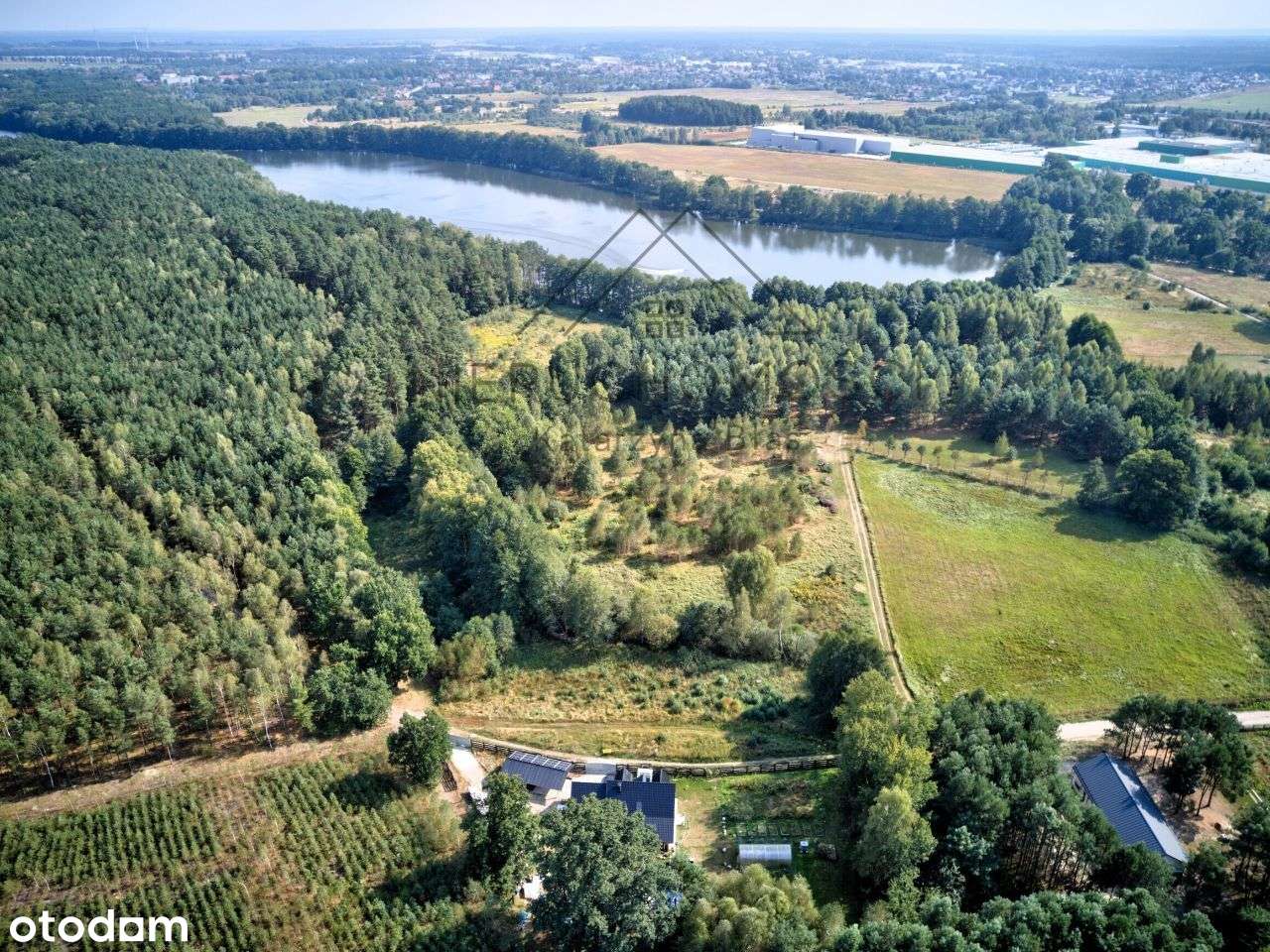 Działka budowlana przy jeziorze Długie w Trzciance-12