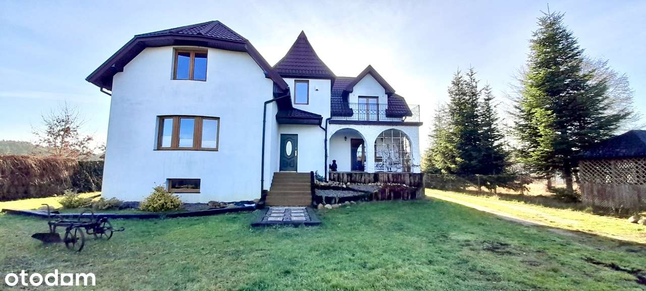 Dom graniczący z Puszczą Kozienicką - pow. 220 m²  na działka 3122 m²-0