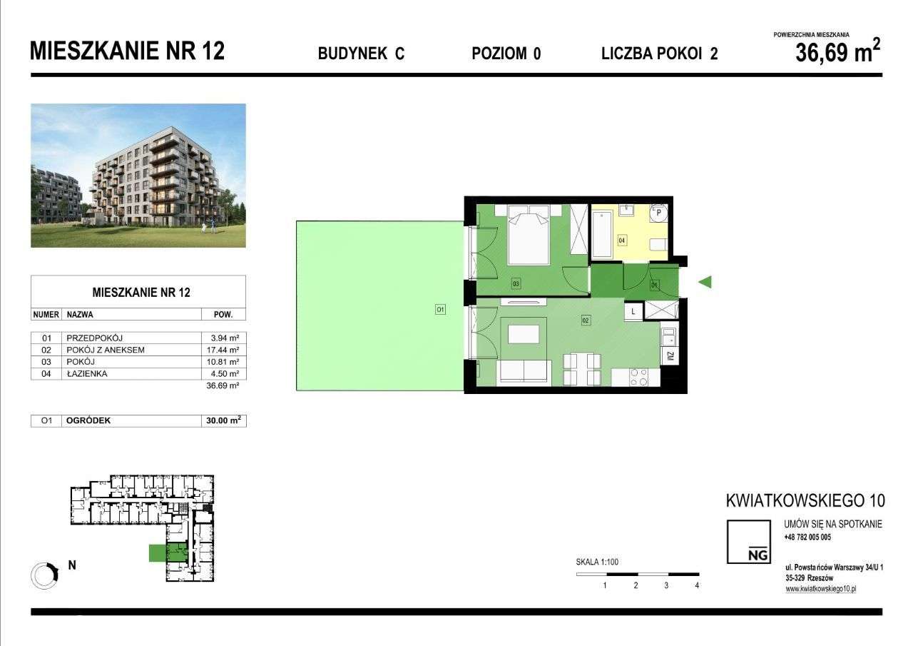 SPRAWDŹ | 2 pokoje| PK River| NG Development - Pełny obrazek: 2/7
