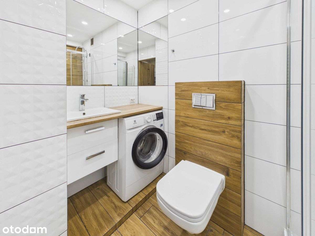 Jasne 2 pokoje | Balkon | Parking za szlabanem-10