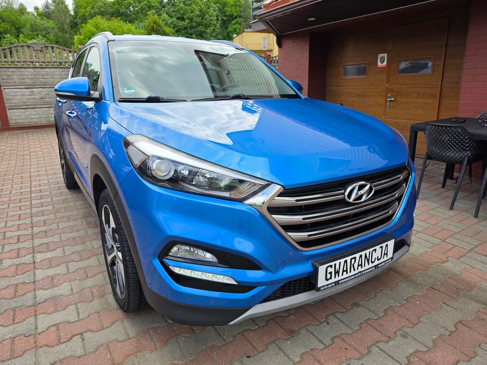Hyundai Tucson III blue 1.7 CRDi 2WD DCT Premium 2017