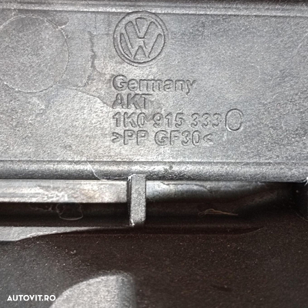 Suport Tava Tavita Carcasa Acumulator Baterie Volkswagen Golf Plus 2004 - 2014 Cod 1K0915336B 1K0915333C [2400] - 6