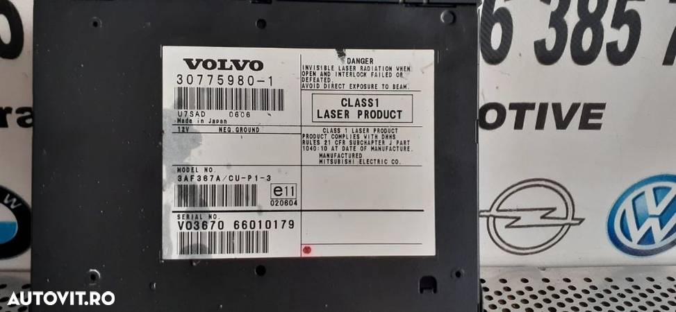 Magazie Cd Volvo V50 S50 An 2005/2010 Dezmembrez Volvo V50 - 5