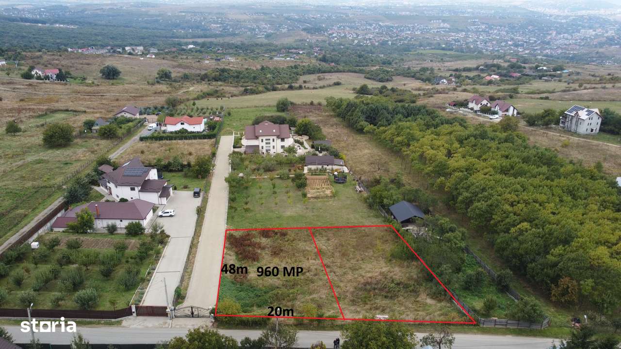 Teren intravilan 960mp, Bucium - Paun, toate utilitatile, la asfalt-0