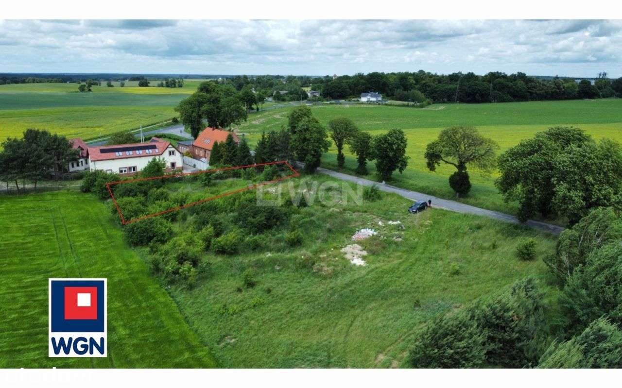 Działka budowlana pod Brodnicą - Pełny obrazek: 1/4