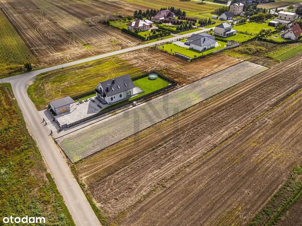 działka budowlana 1755m2 / dojazd drogą asfaltową - Pełny obrazek: 4/13