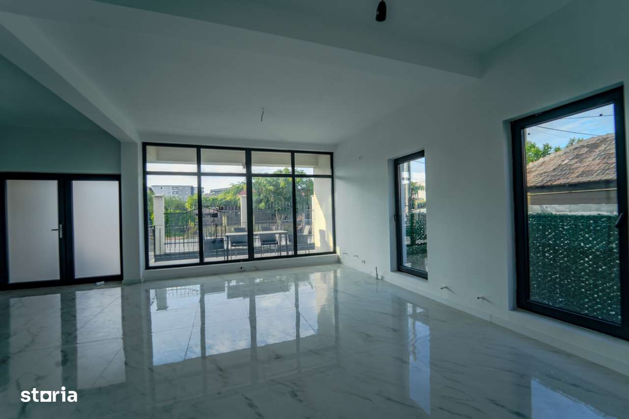 Vilă stil mediteranean Ovidiu poziție excelentă posibil schimb-1