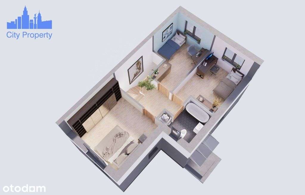 Nowoczesne bliźniaki z ogródkami od południa - Pełny obrazek: 3/20