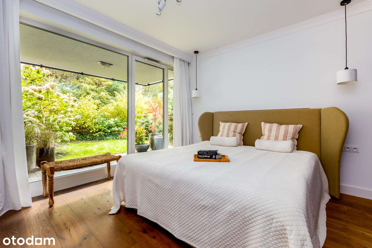 WIDOK NA LAS! Mieszkanie z ogrodem w otulinie Parku Krajobrazowego!-5