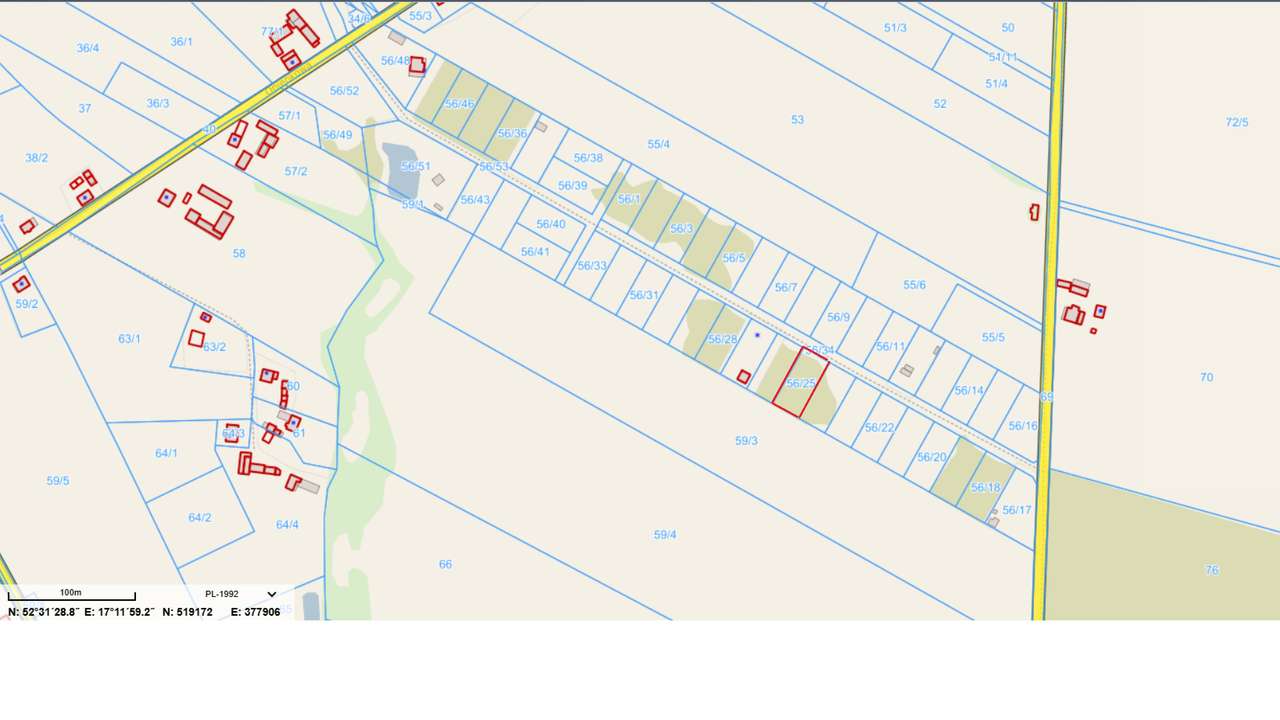 Bednary pięknie położona działka 1226m2 25min od Poznania-6
