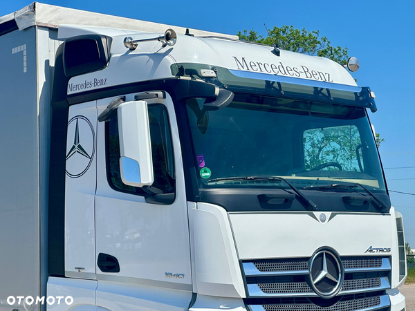 Mercedes-Benz ACTROS 1840 / FIRANKA / 8.10M / 20 EUROPALET / AUTOMAT / EURO 6 / BIG SPACE / STAN SUPER - 9