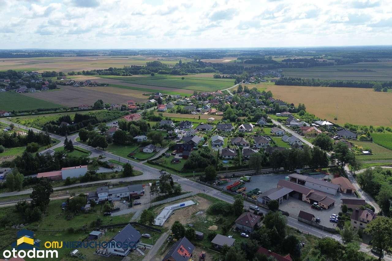 Siedlec I media I 1000m2 I asfalt I latarnia I blisko PKP-0