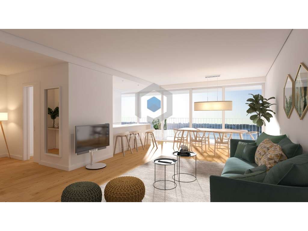 Apartamento T3 no condomínio Colina Outeiro na Baía do Seixal - Grande imagem: 5/27