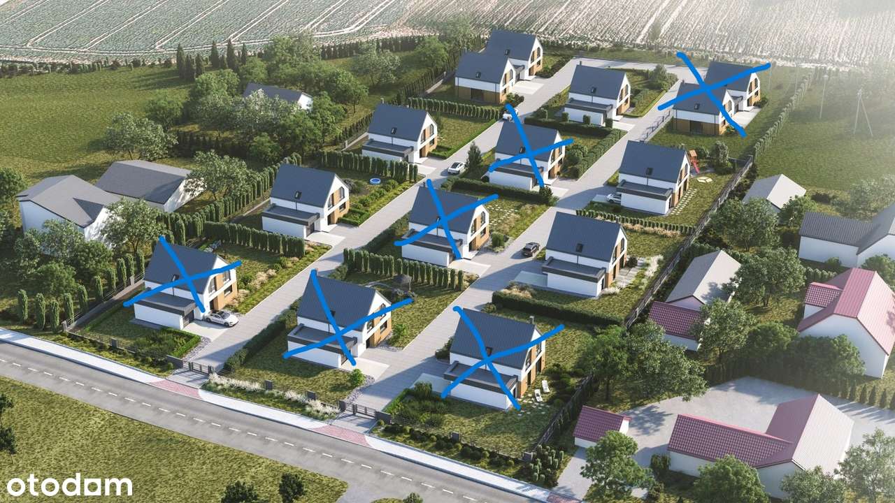 1200-SB ** OSTATNIE budynki! Nowoczesna inwestycja w Świerklanach-12