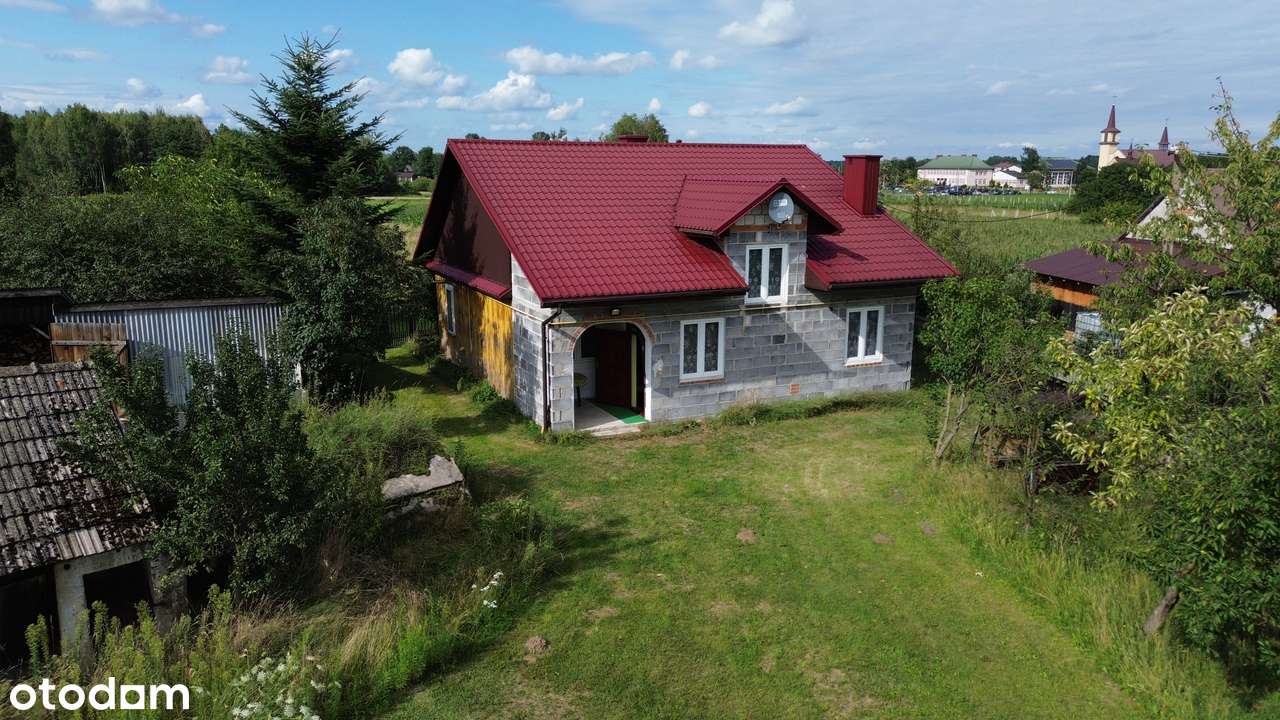 Dom z poddaszem, garażem i ziemianką - 44ar działki OKAZJA!-14