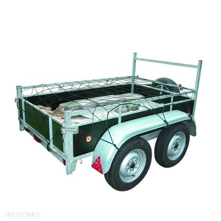 Plasa elastica Carpoint pentru fixare bagaje in trailer sau pick-up , 90x150 cm - 3