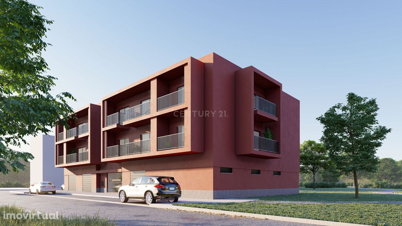 Apartamento T2 Novo com Parqueamento - Edifício Terra - Cavadas - Seix
