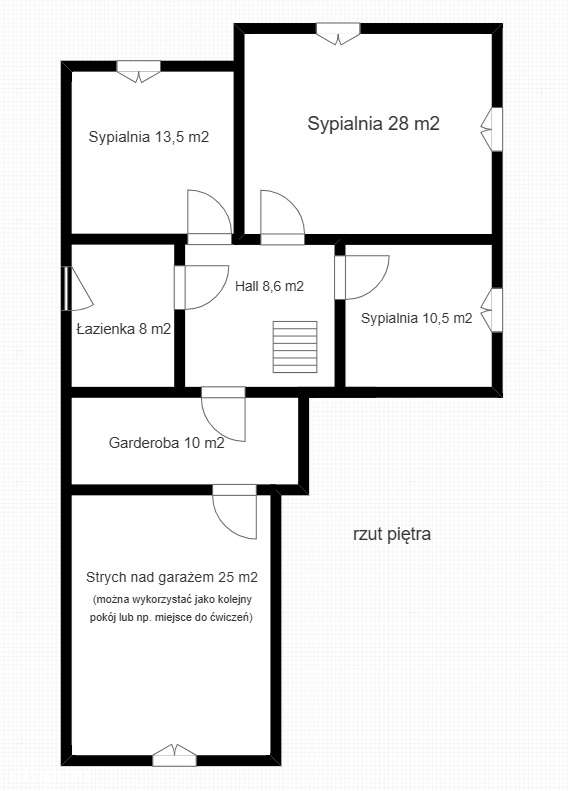 Dom pod lasem, 180 m2, Węgrów-14
