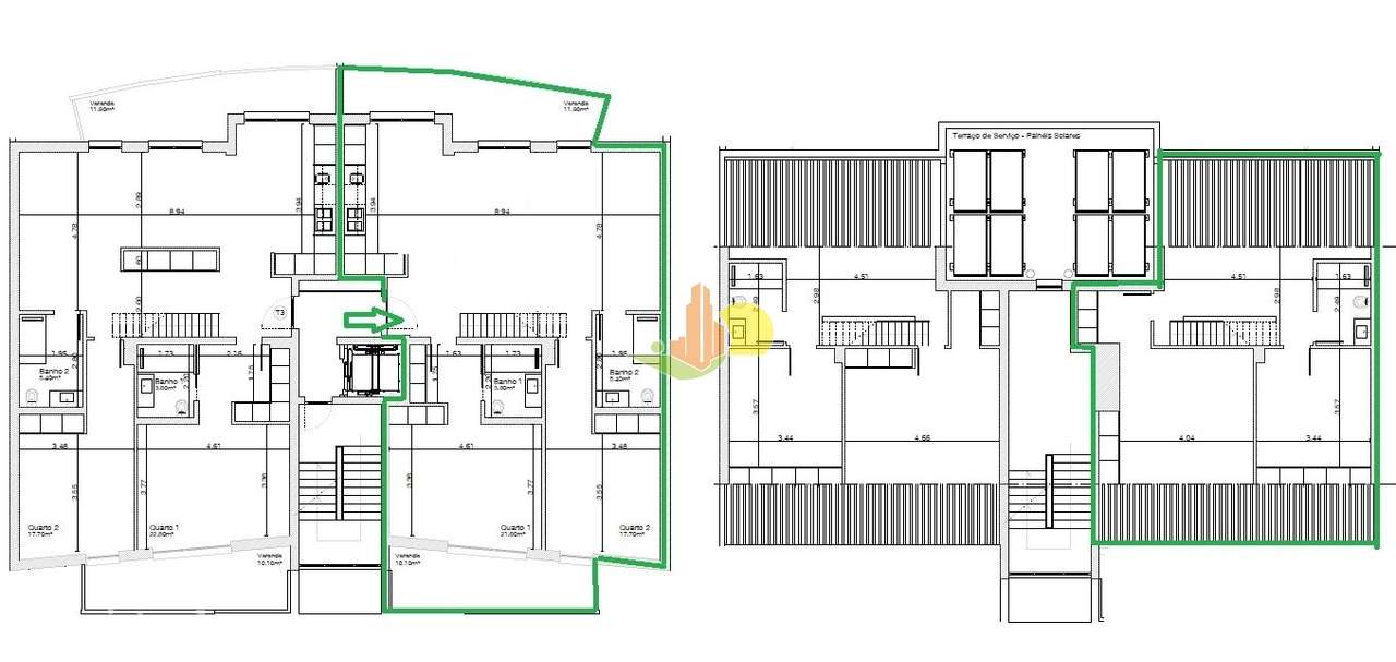T2+2 Duplex com Garagem-39