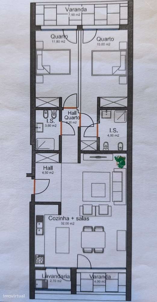 T2 NOVO em Ferreira - Paços de Ferreira-5