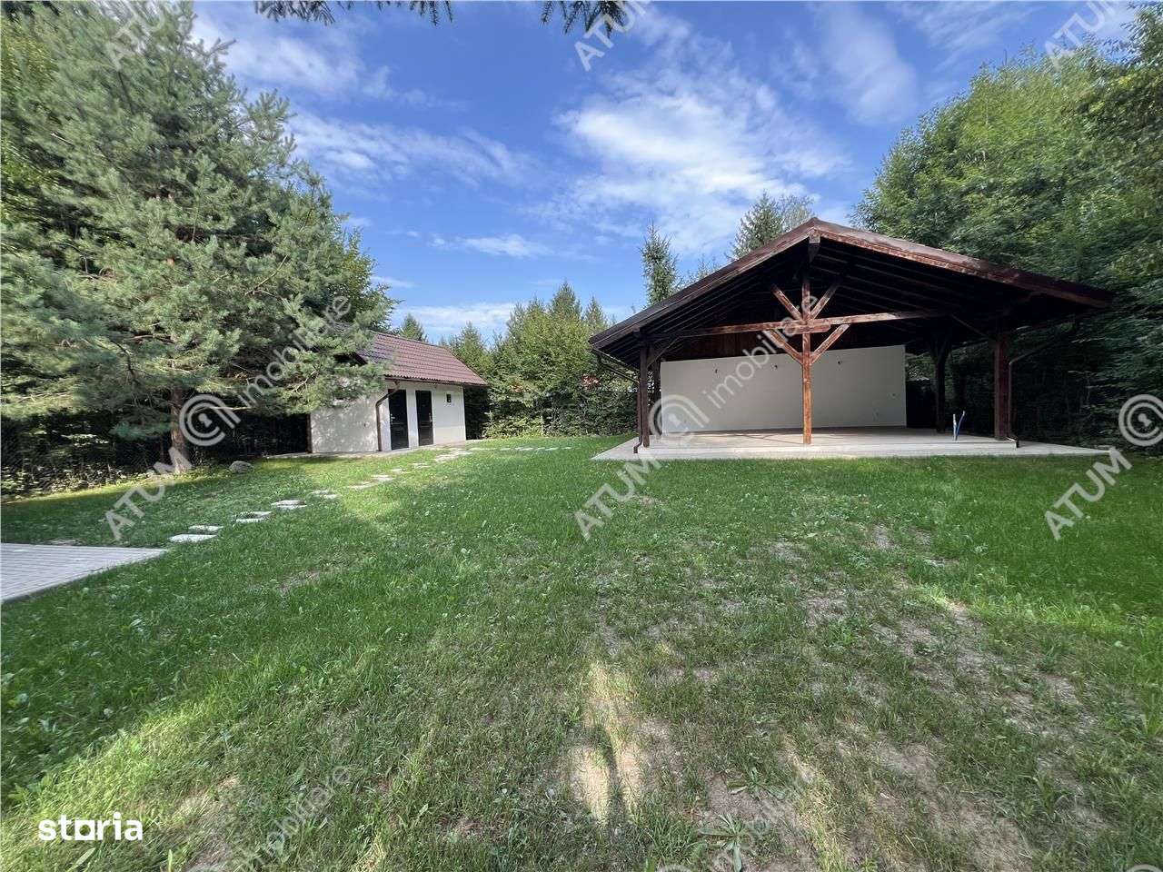 Cabana cu 7 camere 7 bai si teren 1000 mp in Avrig zona Mlaci - Imagine principală: 4/20