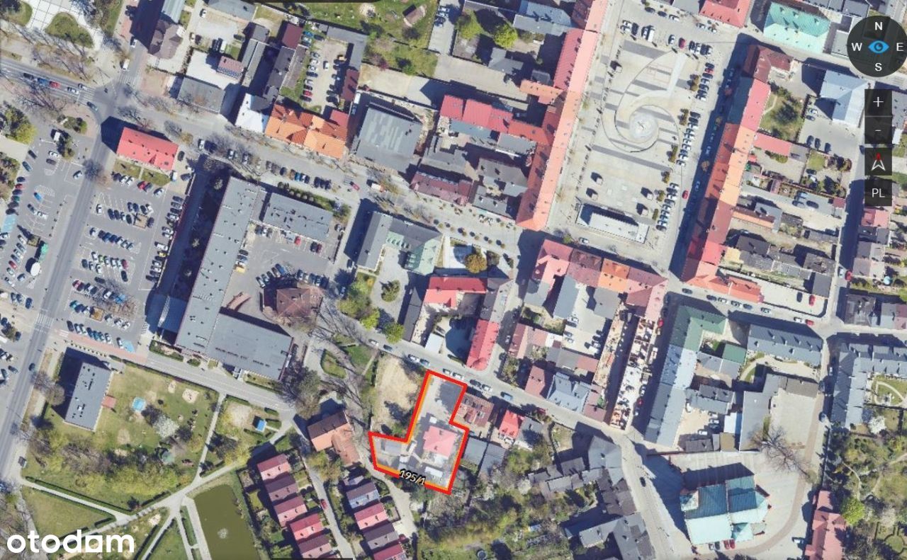 Działka Sieradz CENTRUM 100m od Rynek Gł. U.Miasta