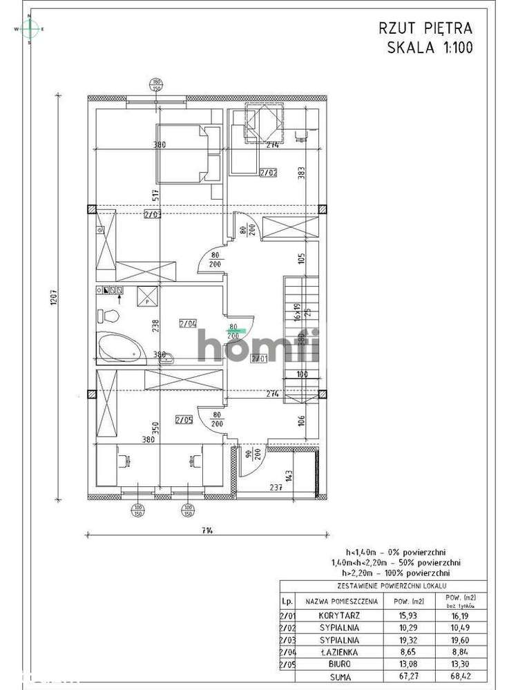 Nowoczesna szeregówka z garażem – Boguchwała - Pełny obrazek: 5/5