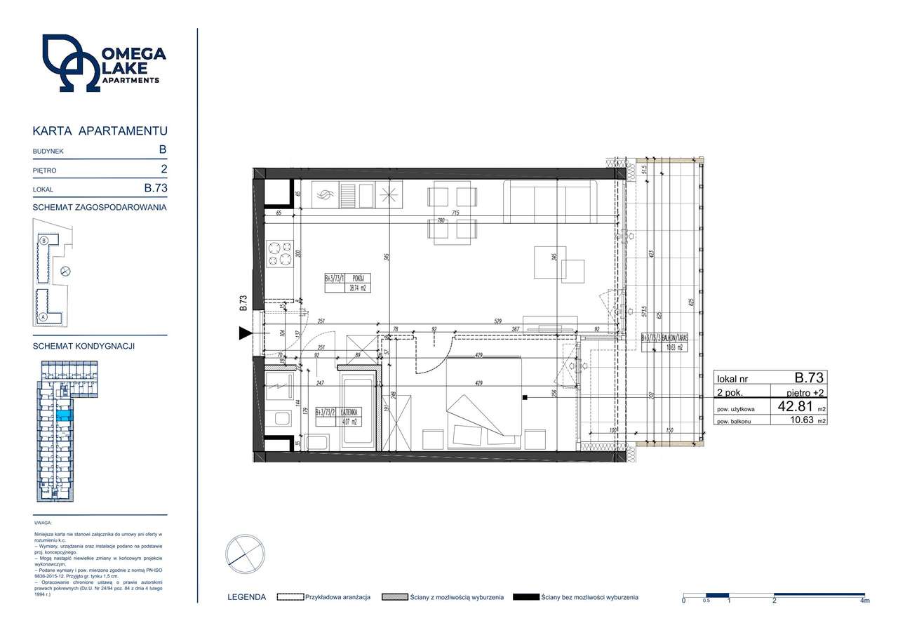 B.73 Omega Lake Apartments – luksusowe apartamenty nad jeziorem Ukiel - Pełny obrazek: 4/18