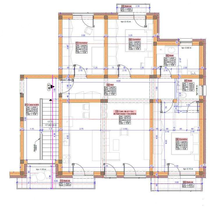 0% comision! Apartament 4 camere in bloc NOU, 94 mp utili, la 1 km de - Imagine principală: 3/5