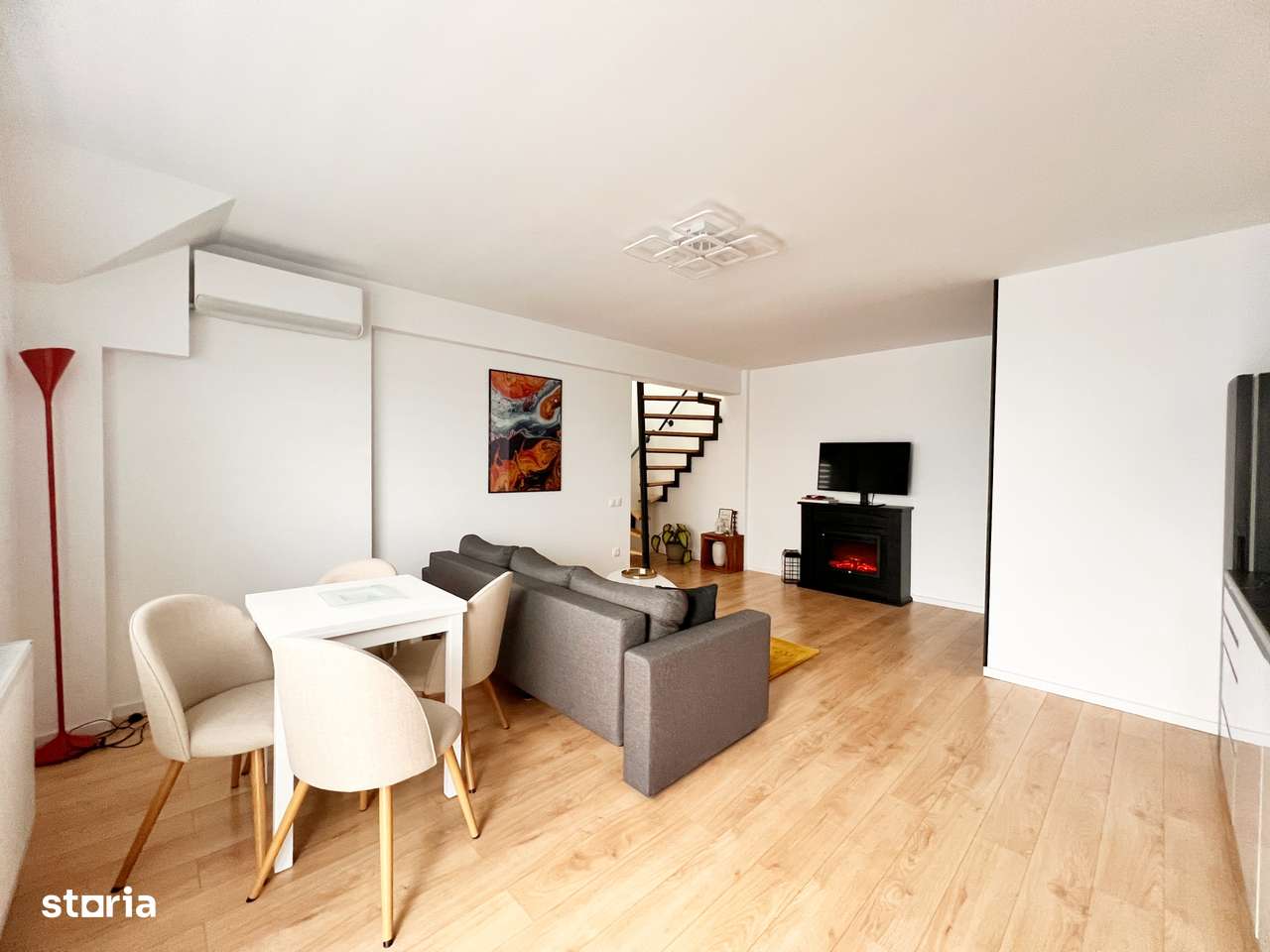 Apart. 3 cam. coplet mobilat, două băi, lift+parcare/Kaufland Hipodrom-10