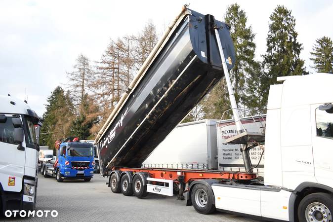 Volvo FH 500 XXL /I Park/Xenon/+ Fliegl wywrotka 55m³ Zestaw Sprowadzony ! - 12