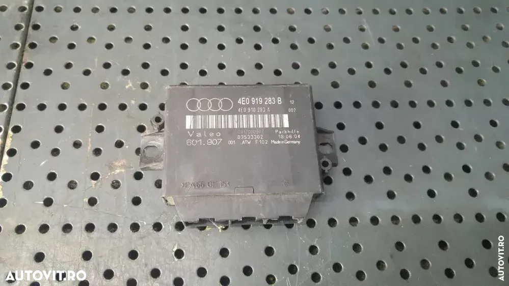 Modul senzori parcare audi a8 d3 4e2 4e8 4e0919283b 4e0910283a 03533302 - 3