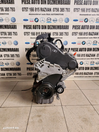 Motor Vw Seat Skoda 1.6 Tdi Euro 5 Cod CAY Cu 138.000 Km Reali Golf 6 Passat Octavia Leon Etc. *Garantie* - Dezmembrari Arad - 6