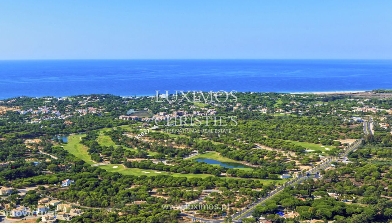 Lote de terreno, frente golfe, para venda em Vale do Lobo, Algarve