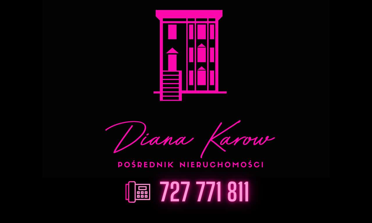 Logo: KAROW NIERUCHOMOŚCI   DIANA KAROW