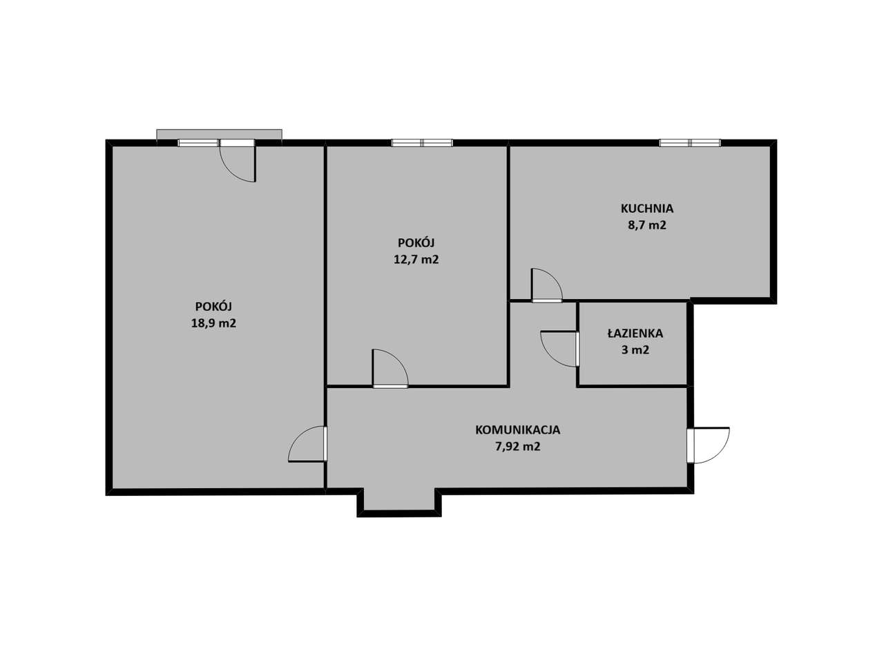 Mieszkaj tak jak chcesz, wykończ je pod Siebie! 2p / 51,2m2 -SPRAWDŹ!-9
