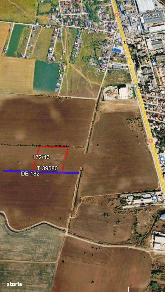 Teren intravilan Măgurele la 430m de sos Giurgiului - Imagine principală: 2/3