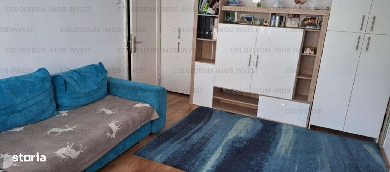 Apartament 2 camere, etaj 1/4, spatios, partial mobilat, zona Astra! - Imagine principală: 2/8