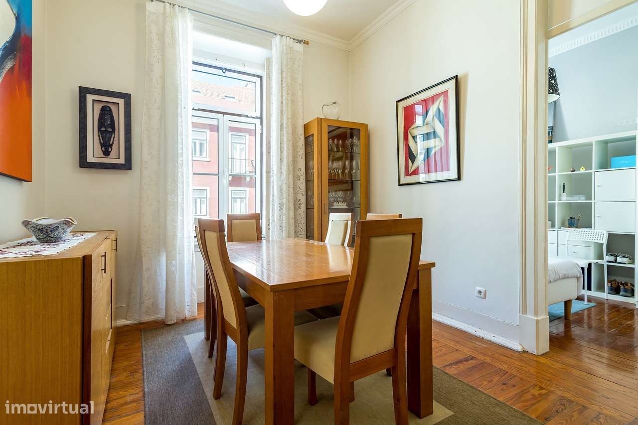 Apartamento T3 Campo de Ourique-4