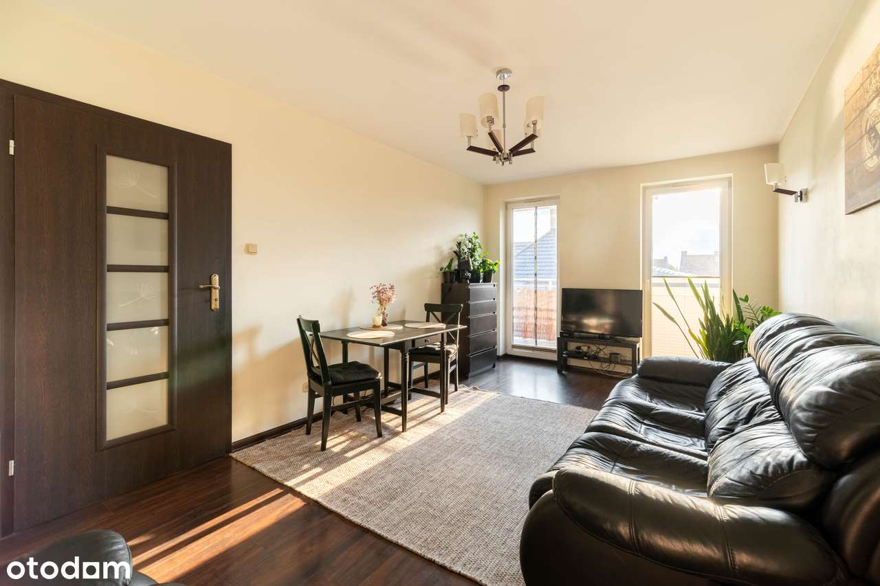 Przytulne 2 pokoje z osobną kuchnią i balkonem | cisza i zieleń - Pełny obrazek: 5/12