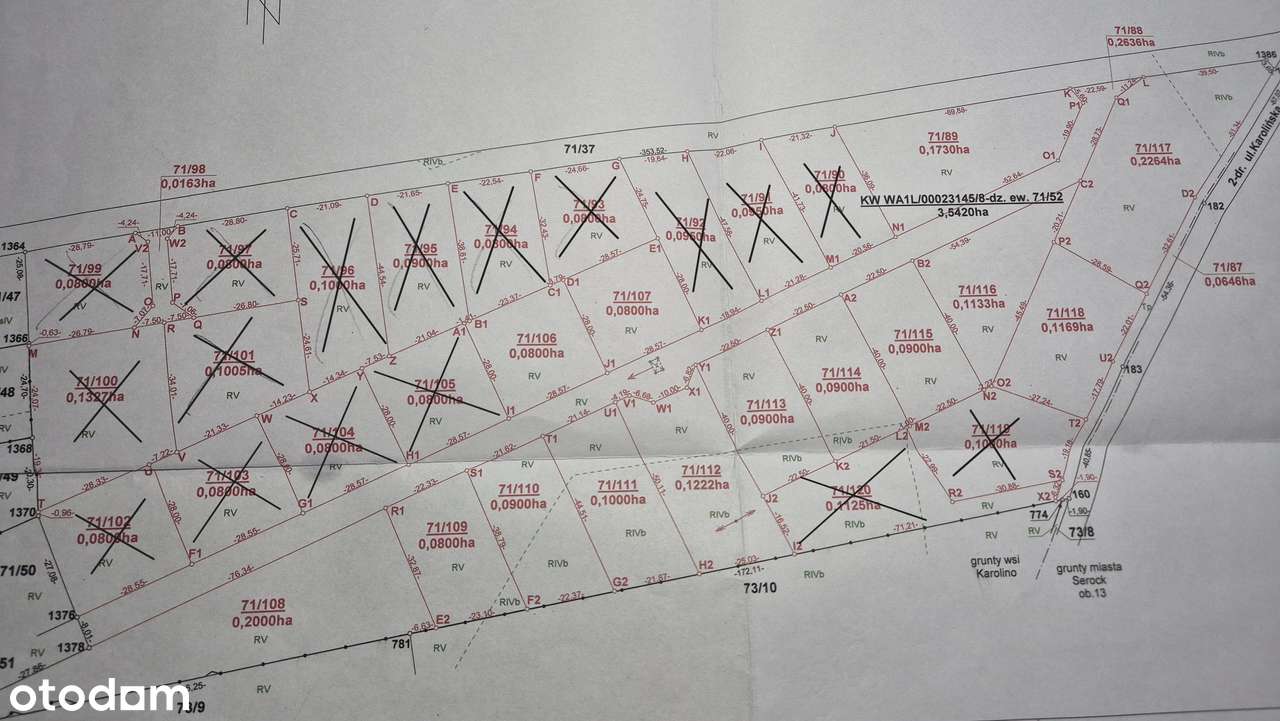Działki budowlane - Pełny obrazek: 1/2