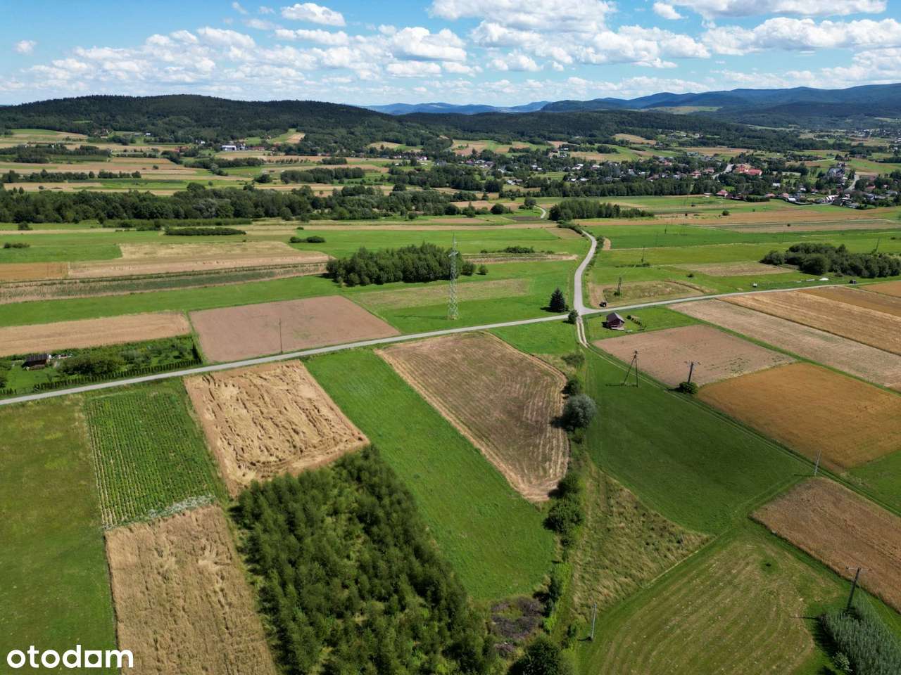 DZIAŁKA W SPOKOJNYM MIEJSCU Z ŁADNYM WIDOKIEM!!!-9