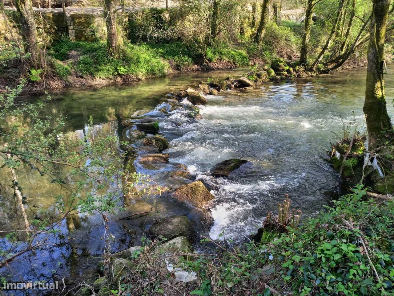 Propriedade Ribeirinha com rio em Paredes de Coura