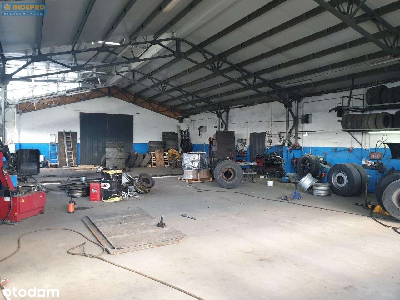 Budynek użytkowy 654m2, działka 5972m2 gm. Huszlew-4