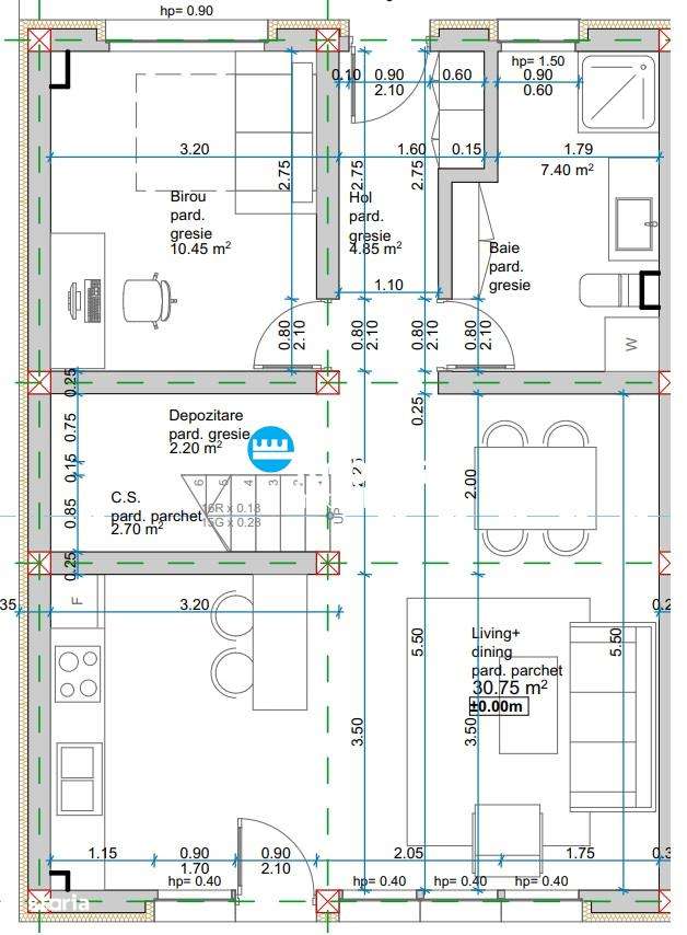Casa insiruita, 109 mp utili, finisaje LUX, Rediu - Breazu - Imagine principală: 4/8