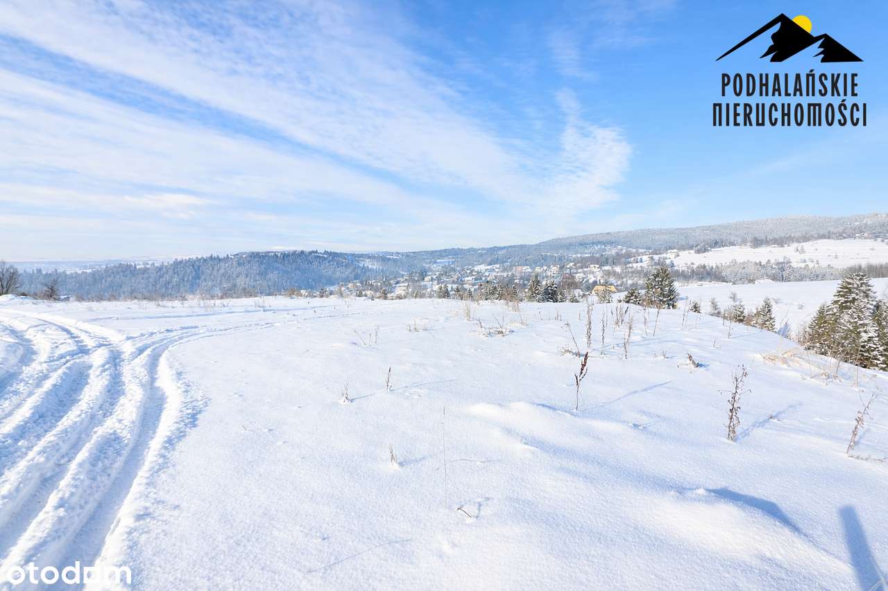 Duża działka budowlana  z widokiem pod inwestycję-6