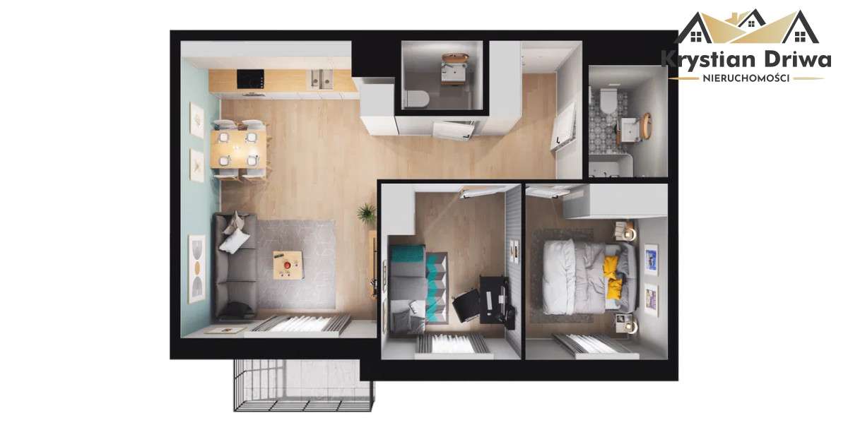 Nowe mieszkanie z balkonem - Żukowo/Barniewice!-4