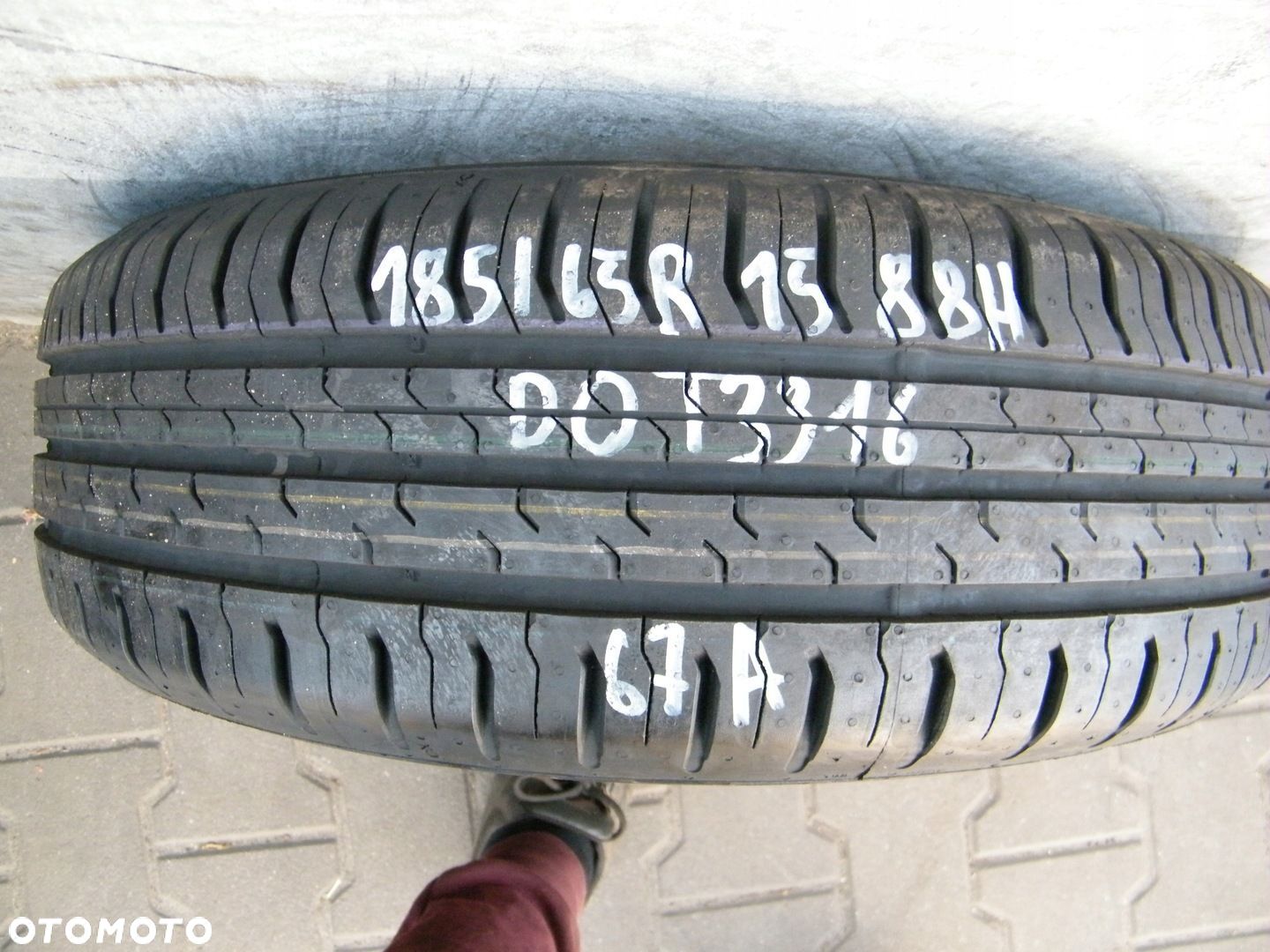 67A 1xLATO 185/65R15 88H CONTINENTAL CONTIECOCONTACT 5 DEMO - 1