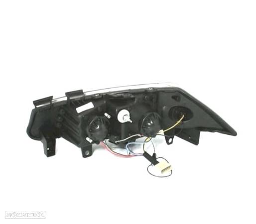 FARÓIS FRONTAIS LUZ DIURNA PARA RENAULT MEGANE 2 02-05. FUNDO PRETO - 3